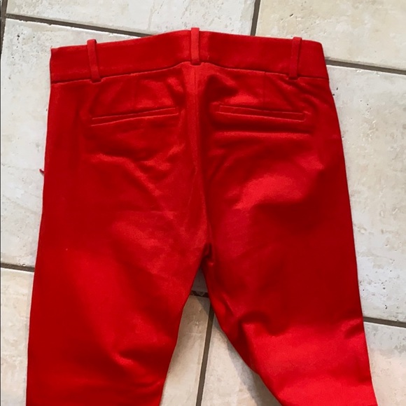 00 J.Crew Minnie Pant in Vibrant Orange - Picture 3 of 3